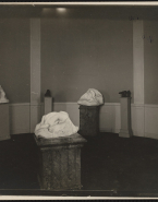 Rotonde Est dite salle de la Danaïde au premier étage du musée Rodin à l'hôtel Biron