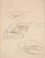 Trois figures de danse d'après les dessins de Rodin D. 2830-5393-1859