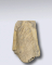 Fragment de relief : Dionysos tenant le thyrse dans la main gauche