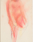 Femme nue de profil vers la gauche et pliant un genou ; Femme nue passant un vêtement (au verso)