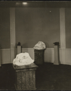 Rotonde Est dite salle de la Danaïde au premier étage du musée Rodin à l'hôtel Biron