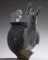 Assemblage : Adolescent désespéré et enfant d'Ugolin autour d'un vase