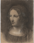Portrait de femme d'après Bernardino Luini