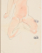 Femme nue assise en tailleur ; Femme nue en tailleur (au verso)