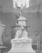 Monument à Benjamin Vicuña Mackenna, maquette (plâtre et terre)
