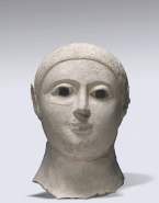 Masque funéraire de jeune homme ou de femme