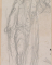 Femme drapée, une lyre à la main (Euterpe ?)