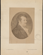 Portrait peint de Balzac par J.A. Gérard Séguin, 1841