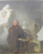 Rodin dans son atelier