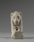 Modèle de sculpteur : protomé de lion en forme de gargouille
