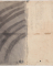 Moulures d'un arc en plein cintre ; Motif de feuillage et profil de corniche (au verso)
