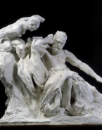 Le monument à Victor Hugo, premier projet, quatrième étude, maquette