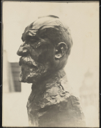 Buste de Puvis de Chavannes (bronze)