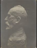Buste de Puvis de Chavannes (plâtre)