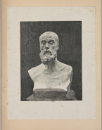 Buste de Jean-Paul Laurens d'après Rodin