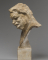 Balzac, buste de l'étude de nu C, avec découpe de la poitrine en pointe