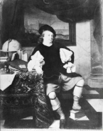 Négociant dans son cabinet par Arie de Vois (XVIIe siècle)