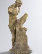 La Muse Whistler, étude pour la Muse nue, bras coupés (maquette)