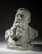 Buste de Rodin, agrandissement