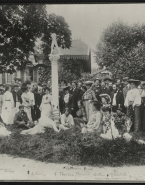 Banquet donné en l'honneur de Rodin à Vélizy, 1903