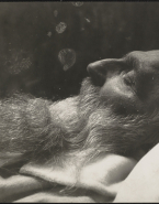 Rodin sur son lit de mort