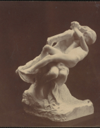Jeunesse triomphante (marbre) au Salon de la Société Nationale des Beaux-Arts