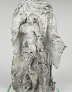 Orphée et Eurydice, maquette pour le marbre