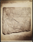 Fragment de bas-relief présentant une divinité égyptienne