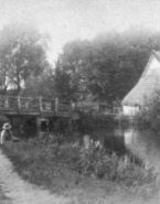 Paysage de Flatford en rapport avec les tableaux de John Constable