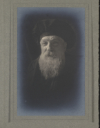 Portrait de Rodin coiffé d'un béret