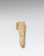 Fragment de relief : néréide avec voile flottant