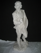 Maquette pour le monument à Claude Lorrain, figure vêtue