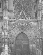 Portail de la cathédrale de Pontoise