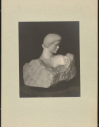 Buste de femme slave (marbre)