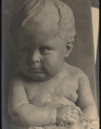 Napoléon Ier enfant par Joseph Kratina (terre)