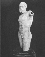 Statue antique d'homme barbu (fragmentaire)