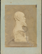 Buste de Jean-Paul Laurens (bronze?)