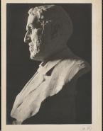 Buste de Janus Seligmann par Joseph Kratina (plâtre)