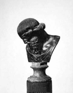 Buste dit de Platon (bronze)