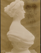 Buste de Lady Londonberry par John Tweed (marbre)