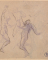 Ronde de personnages nus ; Même ronde de personnages nus (au verso)