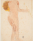 Femme nue de profil