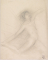 Soleil (face) / Femme nue agenouillée et jambes en l'air (verso)
