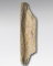 Fragment de relief : néréide accoudée, à demi allongée