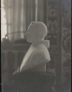 Buste de Benoît XV par Ernest Durig (marbre)
