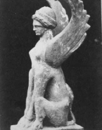 Statuette de sphinge