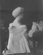 Le Buste de Mrs Hunter (marbre)