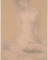 Femme nue assise en tailleur