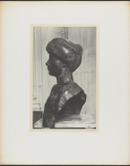 Buste d'Eve Fairfax (bronze)
