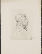 Portrait de femme avec bonnet phrygien et couronne de chêne